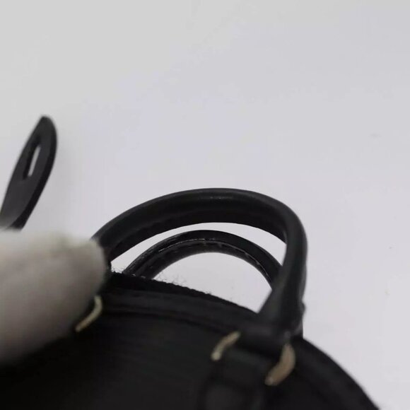 LOUIS VUITTON Epi Mini Lockit Charm Black LV Auth - Picture 5 of 15